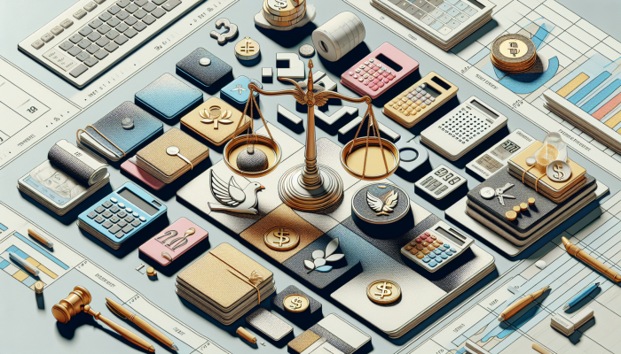 Consolidate Rent Arrears: A Vital Guide for Tenants | DCL A well-organized payment plan document displayed on a desk alongside a calendar and financial charts, symbolizing structured debt consolidation.