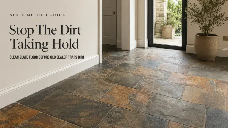 Clean Slate Floor: Prevent Dirt from Entering Your Sealer