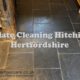 Slate Floor Restoration After Lithofin Treatment Failure