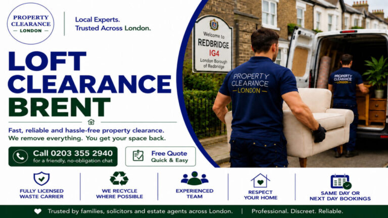 Loft Clearance Services by Trusted Experts in Brent