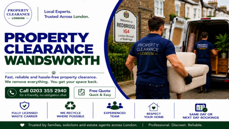 Property Clearance Services: Begin Your Wandsworth Journey